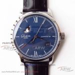 GF Factory Glashutte Senator Excellence Panorama Date Moonphase Blue 40mm Automatic Watch 1-36-04-01-02-30